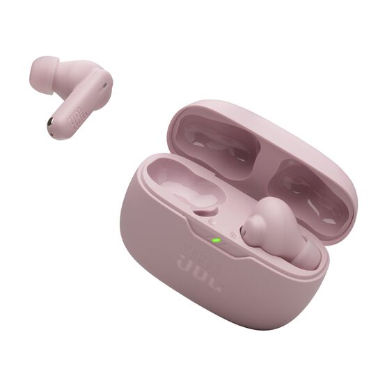 JBL Wave Beam 2 - Pink - True Wireless Noise Cancelling Earbuds - Detailshot 2 JBL Wave Beam 2 - Pink - True Wireless Noise Cancelling Earbuds - Detailshot 2